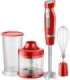 Hand blender + accesories Sencor, red