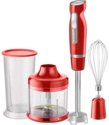 Hand blender + accesories Sencor, red