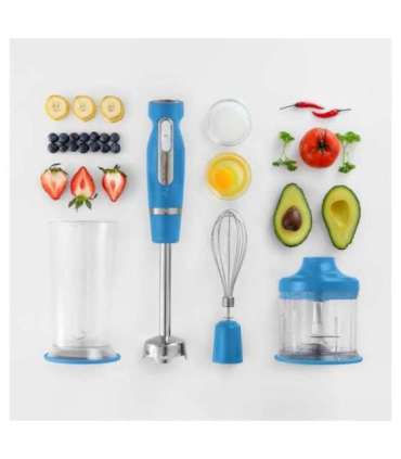 Hand blender + accesories Sencor, blue