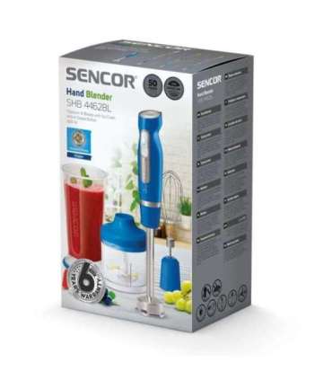 Hand blender + accesories Sencor, blue