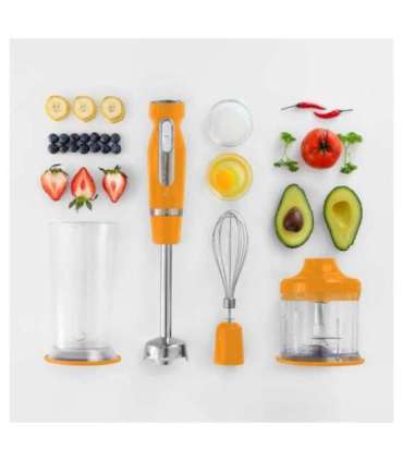 Hand blender + accesories Sencor, orange