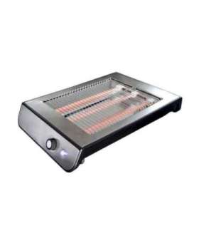 Flat toaster Gastronoma, black