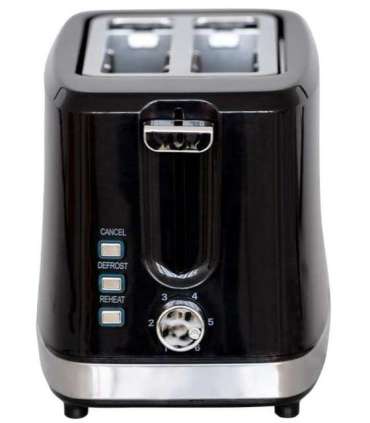 Toaster for two toasts Orava, black/grey