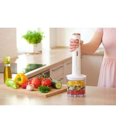 Saumikser akutoitel Sencor SHB9000WH, valge