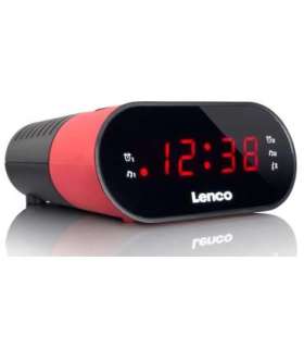 Kellraadio Lenco CR07, roosa