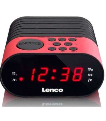 Kellraadio Lenco CR07, roosa