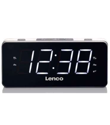 Kellraadio Lenco CR18, valge