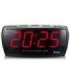 FM clock radio display 1.8" Lenco, black