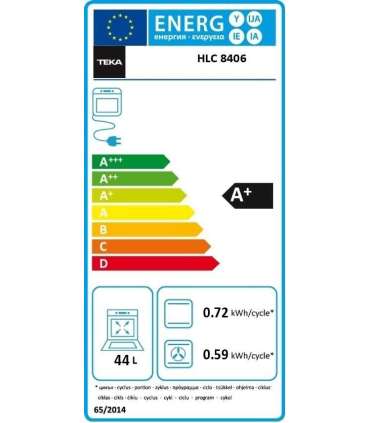 Built-in compact oven Teka HLC 8406 BK AirFry