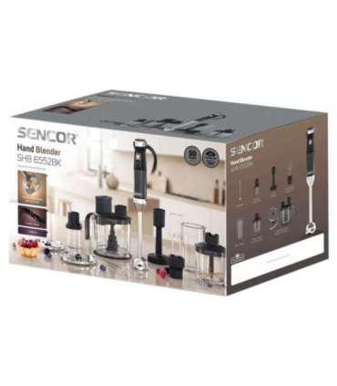 Stick mixer + accessories, black