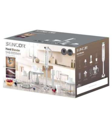 Stick mixer + accessories, white