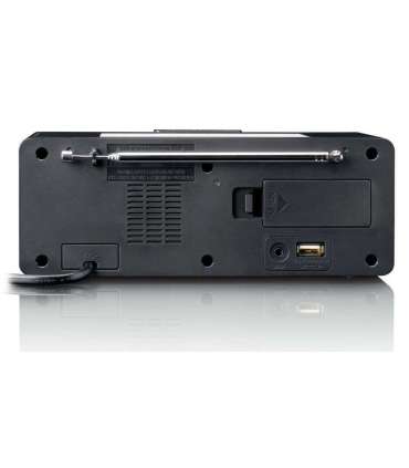 Kellraadio öövalgustusega Lenco CR540BK