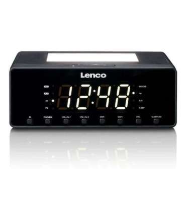 Kellraadio öövalgustusega Lenco CR540BK
