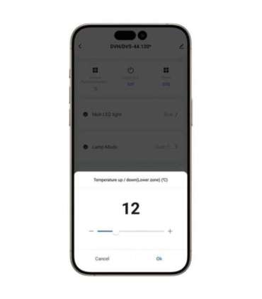 Wine cooler Dunavox DVN-19.50B.TO