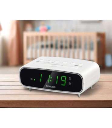 Kellraadio Sencor SRC2600W, valge