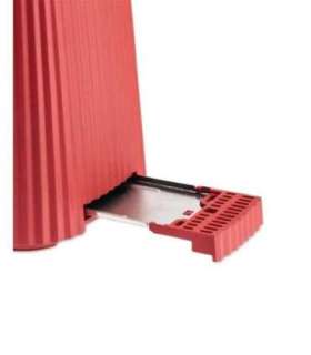 Toaster Plisse Alessi, red