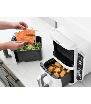 Ninja SL400EUWH double hot air fryer white NINJA