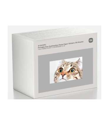 Xiaomi Portable Dye-Sublimation Photo Paper Stickers (50 Sheets)