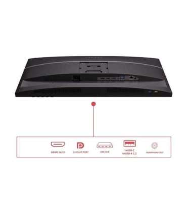 AOC U27E4CV 27 " IPS UHD 16:9 60 Hz 4 ms 3840 x 2160 pixels 400 cd/m² HDMI ports quantity 2 Black