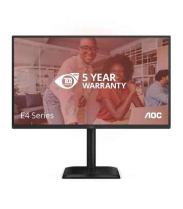 AOC Q27E4CV 27 " IPS QHD 16:9 120 Hz 4 ms 2560 x 1440 pixels 350 cd/m² HDMI ports quantity 1 Black