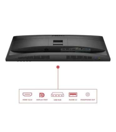 AOC Q27E4CV 27 " IPS QHD 16:9 120 Hz 4 ms 2560 x 1440 pixels 350 cd/m² HDMI ports quantity 1 Black