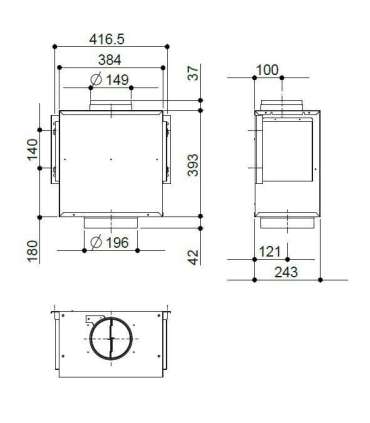 Väline mootor Faber MAISTRO (sisetingimustes kasutamiseks)