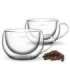 Boorsilikaadist cappuccino tassid 2x270ml Vaso Lamart LT9012