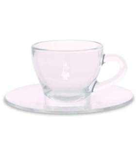 Set 2 cappuccio cupa Bialetii, glass