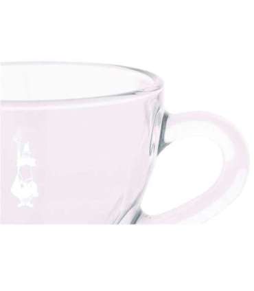 Set 2 cappuccio cupa Bialetii, glass