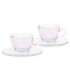 Set 2 cappuccio cupa Bialetii, glass