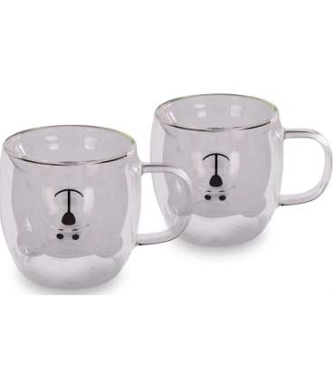 SET of 2 cups 250 ml Lamart, bear