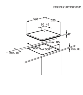 Electrolux EGT6242NVK
