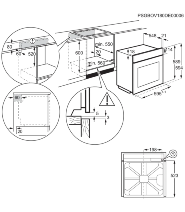 Electrolux EOD3C70TK