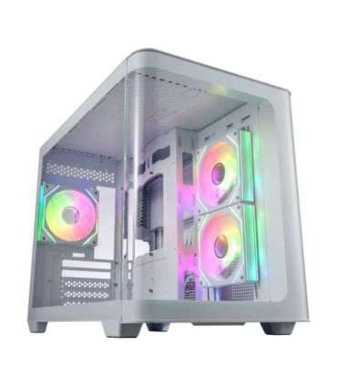 FSP Case S380 White Mid Tower Power supply included No