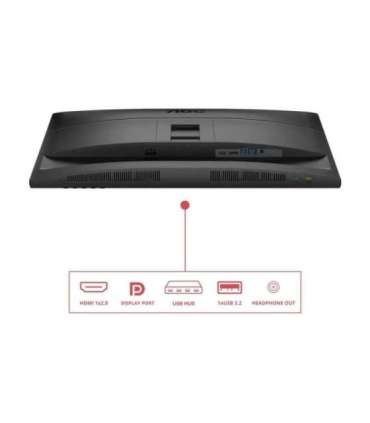 AOC Q27E4U 27 " IPS QHD 16:9 120 Hz 4 ms 2560 x 1440 pixels 350 cd/m² HDMI ports quantity 1