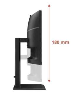AOC CU34E4CW Curved 34" 3440x1440/21:9/350cd/m2/4ms HDMI, DisplayPort, USB, Audio out AOC