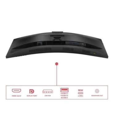 AOC CU34E4CW Curved 34" 3440x1440/21:9/350cd/m2/4ms HDMI, DisplayPort, USB, Audio out AOC