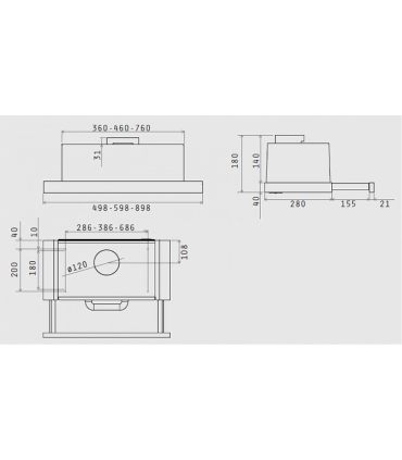 Elica ELITE 14 LUX BL/A/50