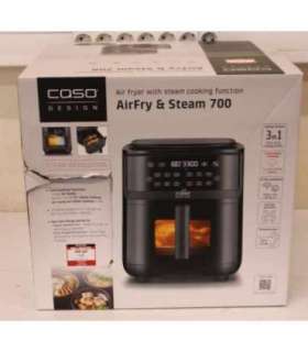 SALE OUT. Caso Steam & AirFry 700 Air fryer with Steam function, 1700 W, Capacity 7 L, Black Caso Air Fryer with