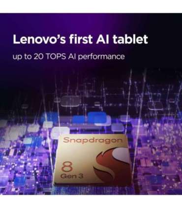 Lenovo Yoga Tab Plus 12.7 3K Touch Snapdragon 8/16GB/256GB/Qualcomm Adreno 750/Android 14/ENG kbd/Tidal Teal/FP/2Y