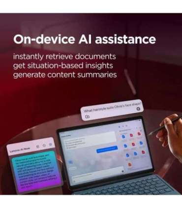 Lenovo Yoga Tab Plus 12.7 3K Touch Snapdragon 8/16GB/256GB/Qualcomm Adreno 750/Android 14/ENG kbd/Tidal Teal/FP/2Y
