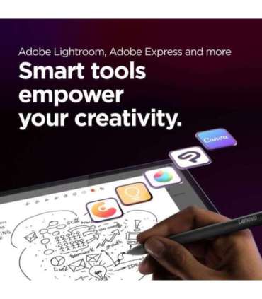 Lenovo Yoga Tab Plus 12.7 3K Touch Snapdragon 8/16GB/256GB/Qualcomm Adreno 750/Android 14/ENG kbd/Tidal Teal/FP/2Y