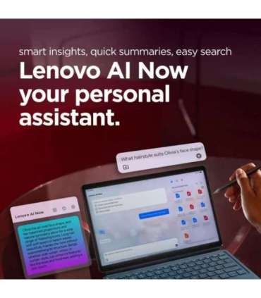 Lenovo Yoga Tab Plus 12.7 3K Touch Snapdragon 8/16GB/256GB/Qualcomm Adreno 750/Android 14/ENG kbd/Tidal Teal/FP/2Y