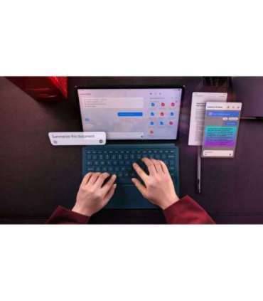 Lenovo Yoga Tab Plus 12.7 3K Touch Snapdragon 8/16GB/256GB/Qualcomm Adreno 750/Android 14/ENG kbd/Tidal Teal/FP/2Y