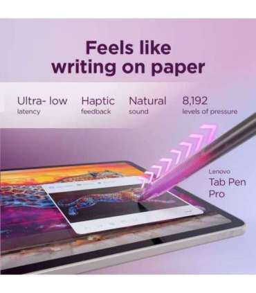 Lenovo Yoga Tab 11.1 3.2K Touch Qualcomm Snapdragon 8/12GB/256GB/Qualcomm Adreno 750/Android 15/Seashell/2Y Warranty |