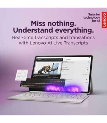 Lenovo Yoga Tab 11.1 3.2K Touch Qualcomm Snapdragon 8/12GB/256GB/Qualcomm Adreno 750/Android 15/Seashell/2Y Warranty |