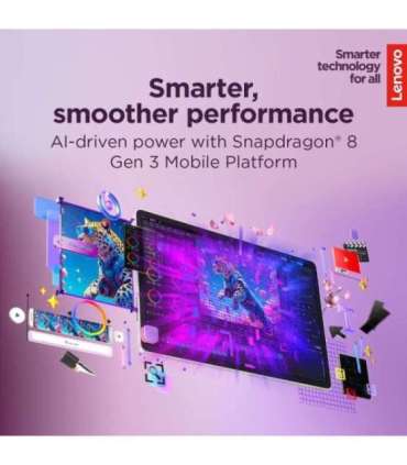 Lenovo Yoga Tab 11.1 3.2K Touch Qualcomm Snapdragon 8/12GB/256GB/Qualcomm Adreno 750/Android 15/Seashell/2Y Warranty |