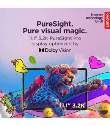 Lenovo Yoga Tab 11.1 3.2K Touch Qualcomm Snapdragon 8/12GB/256GB/Qualcomm Adreno 750/Android 15/Seashell/2Y Warranty |