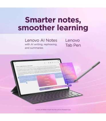 Lenovo Idea Tab Plus 12.1 2.5K MediaTek Dimensity 6400/12GB/256GB/ARM Mali-G57/Android 15/Luna Grey/5G/2Y Warranty |