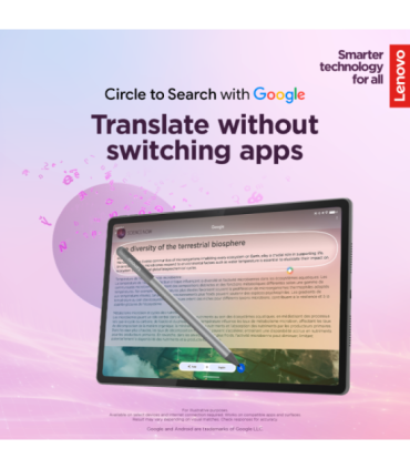 Lenovo Idea Tab Plus 12.1 2.5K MediaTek Dimensity 6400/12GB/256GB/ARM Mali-G57/Android 15/Luna Grey/5G/2Y Warranty |